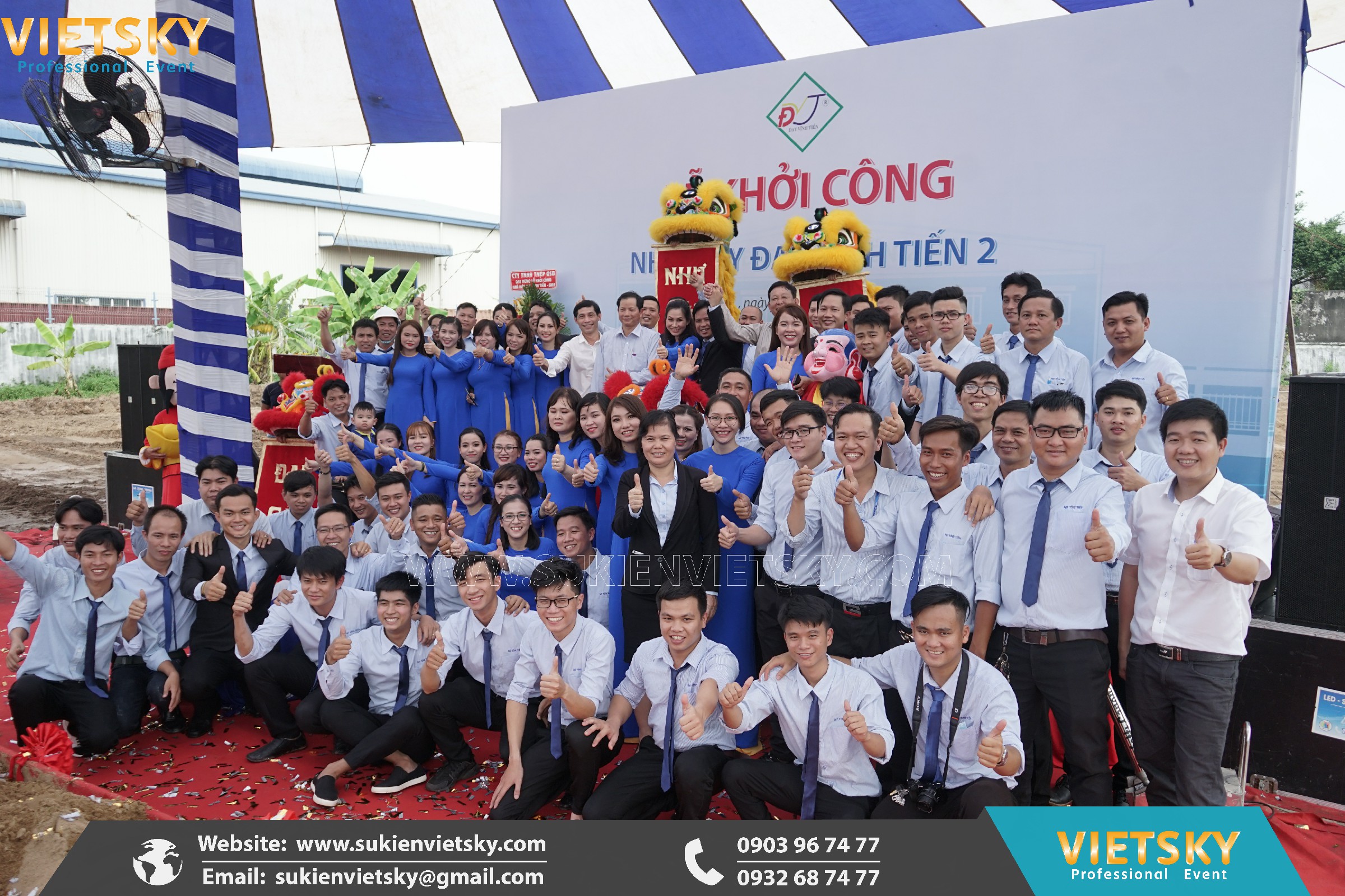 Công ty tổ chức lễ khởi công giá rẻ tại Cà Mau