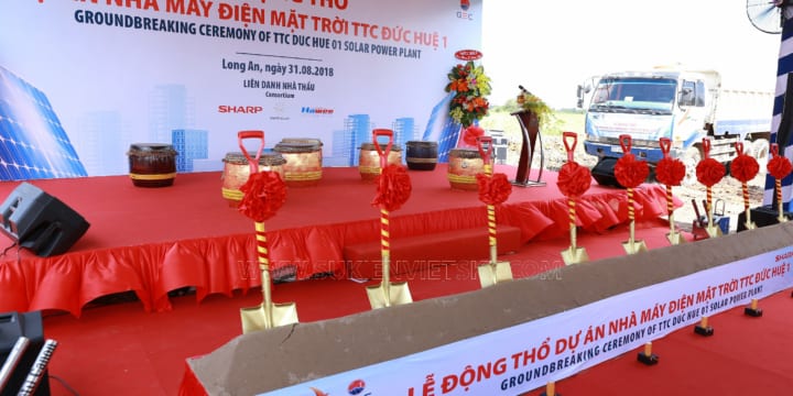 Dịch vụ tổ chức khởi công chuyên nghiệp giá rẻ tại Long An