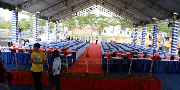 Công ty tổ chức lễ khởi công giá rẻ tại KCN Long Điền, Bà Rịa – Vũng Tàu