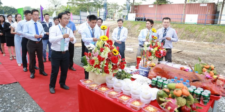 Công ty tổ chức lễ khởi công giá rẻ tại KCN Tân Việt, Hải Dương