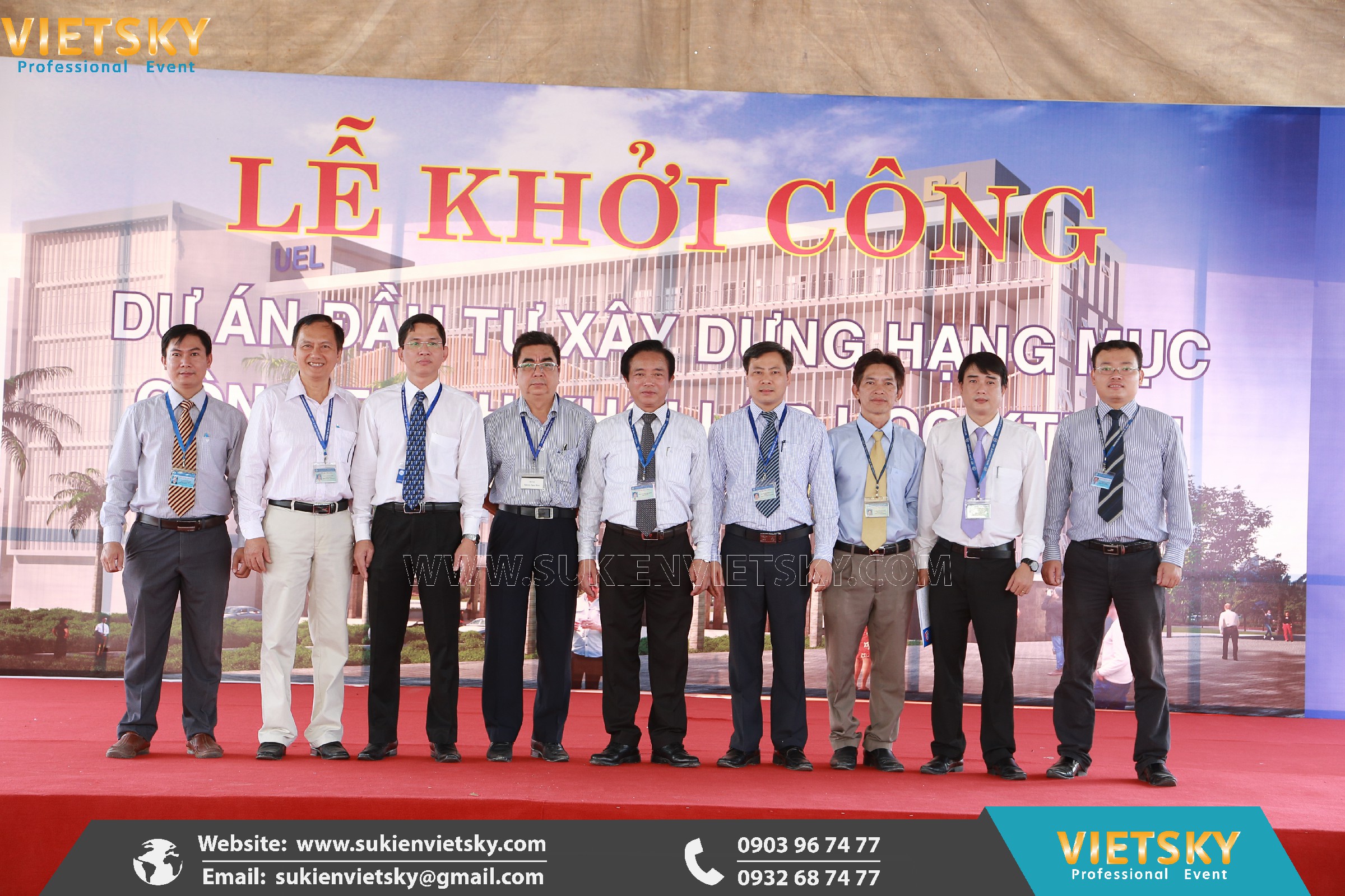 Công ty tổ chức lễ khởi công giá rẻ tại KCN Tam Dương, Vĩnh Phúc