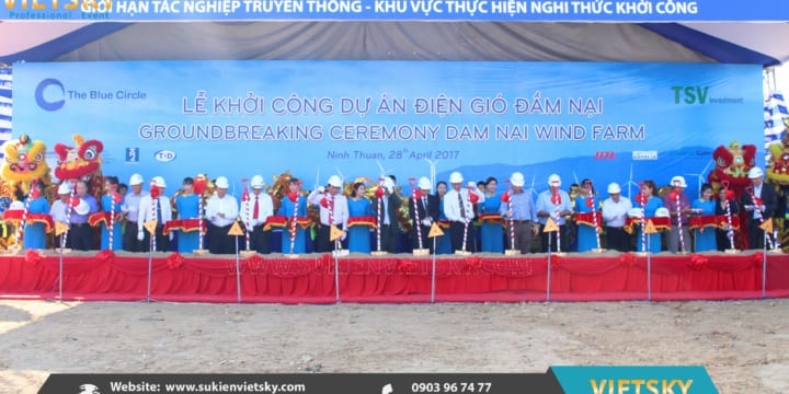 Công ty tổ chức lễ khởi công giá rẻ tại Bình Phước