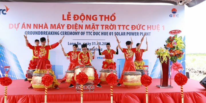Công ty tổ chức lễ động thổ, khởi công tại KCN Bình Hoà, An Giang