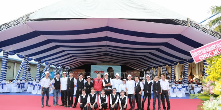 Công ty tổ chức lễ khởi công giá rẻ tại KCN Khánh Cư, Ninh Bình