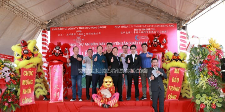 Dịch vụ tổ chức lễ khởi công chuyên nghiệp tại Bắc Ninh