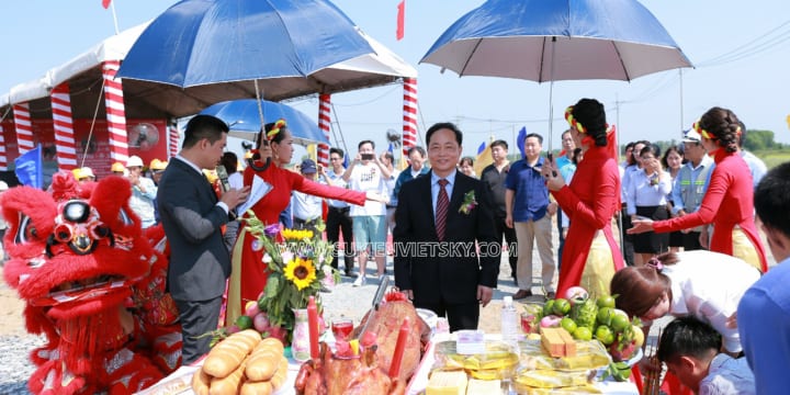 Dịch vụ tổ chức lễ khởi công chuyên nghiệp tại Hậu Giang