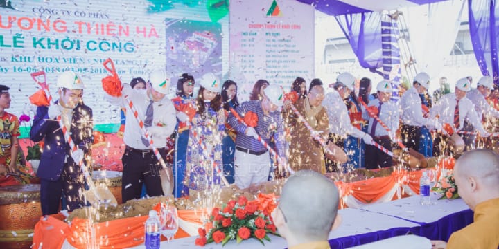 Dịch vụ tổ chức lễ khởi công chuyên nghiệp tại Cà Mau