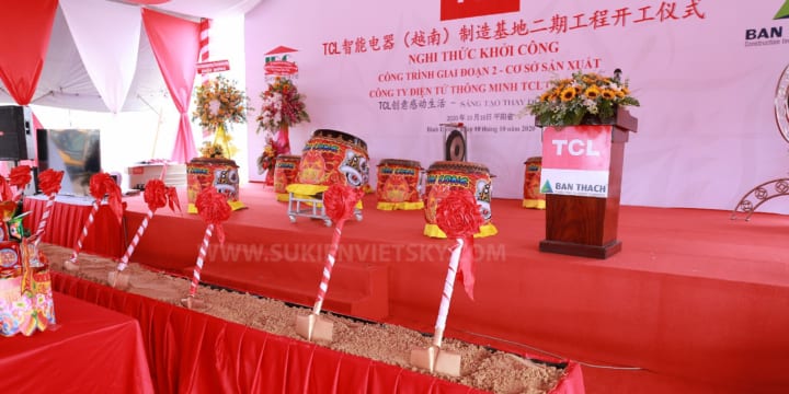 Công ty tổ chức lễ khởi công chuyên nghiệp tại Cần Thơ