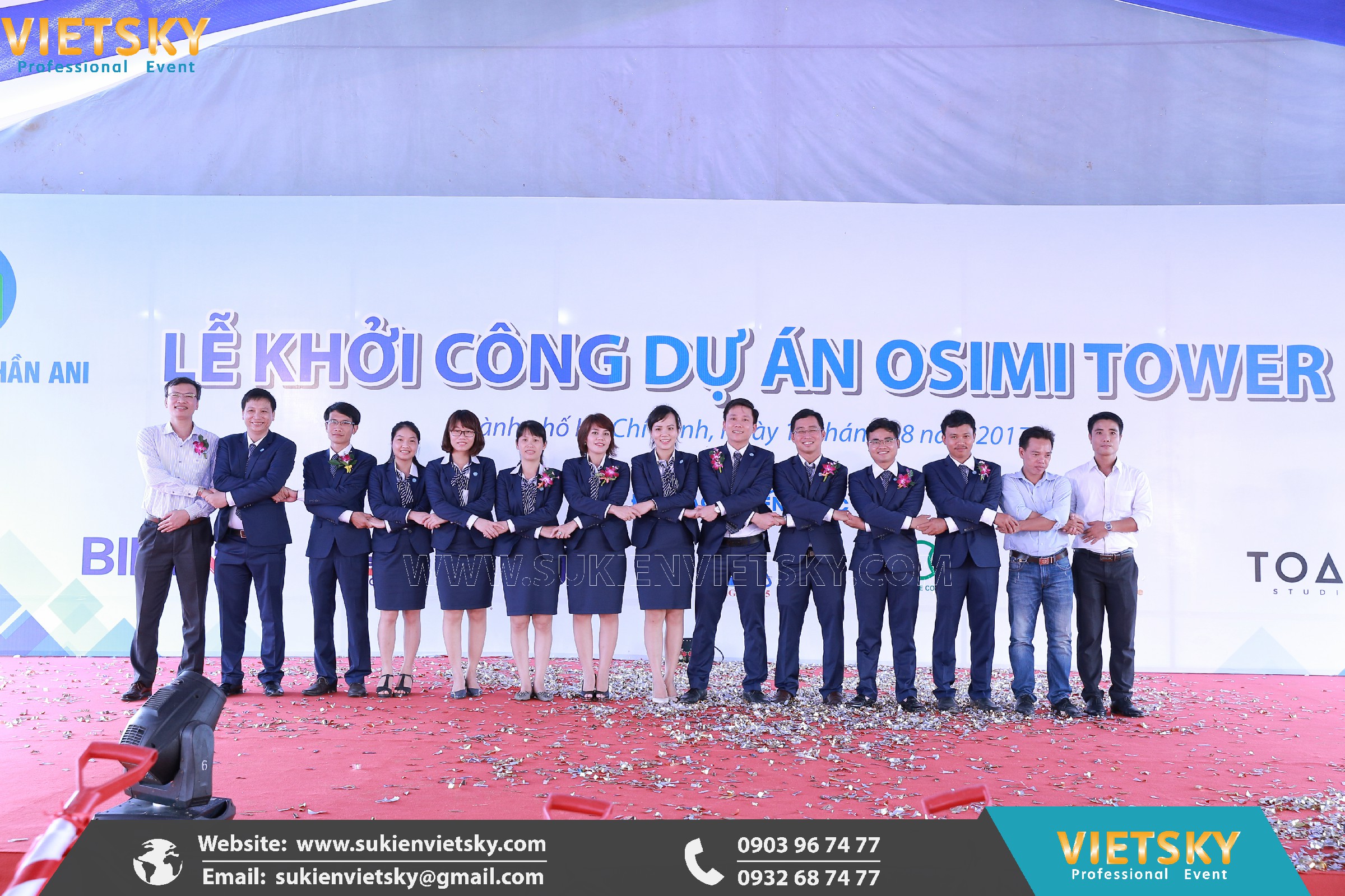 Công ty tổ chức lễ khởi công chuyên nghiệp tại Bình Thuận