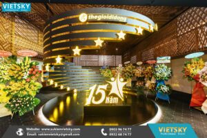 tổ chức lễ kỷ niệm thành lập công ty